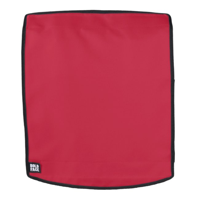 Cardinal (solid colour)  backpack (Removable Face)