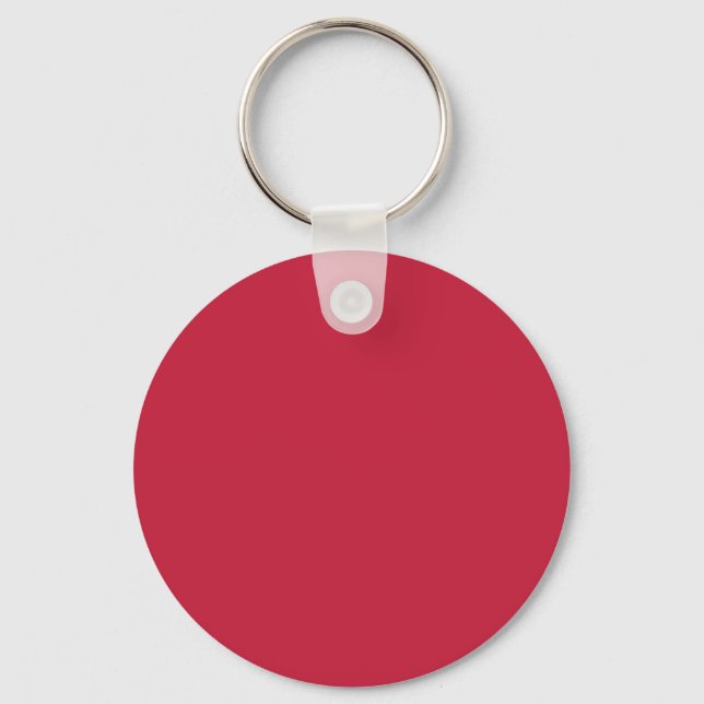 Cardinal (solid colour)  key ring (Front)