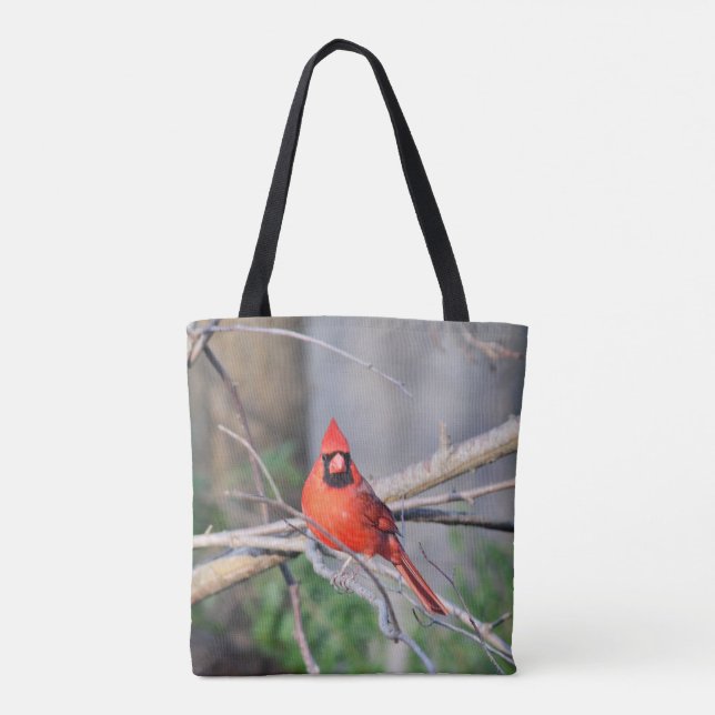 Cardinal Spring Woods Tote Bag (Back)