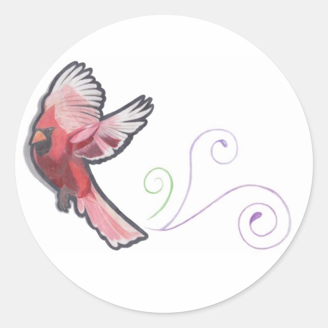 Cardinal stickers (Front)