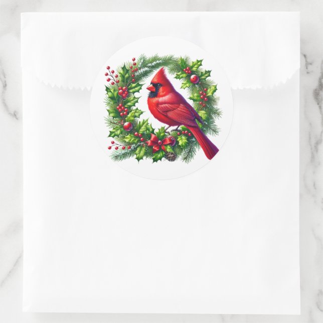 Cardinal Stickers (Bag)
