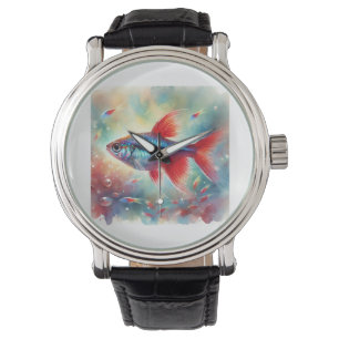 Cardinal Tetra 230824AREF118 - Watercolor Watch
