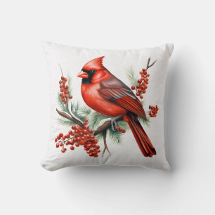 Cardinal Throw Pillow