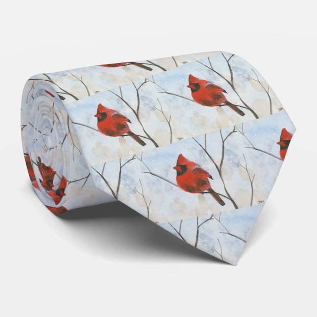 Cardinal Tie (Rolled)