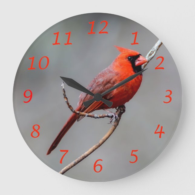 Cardinal Wall Clock (Front)