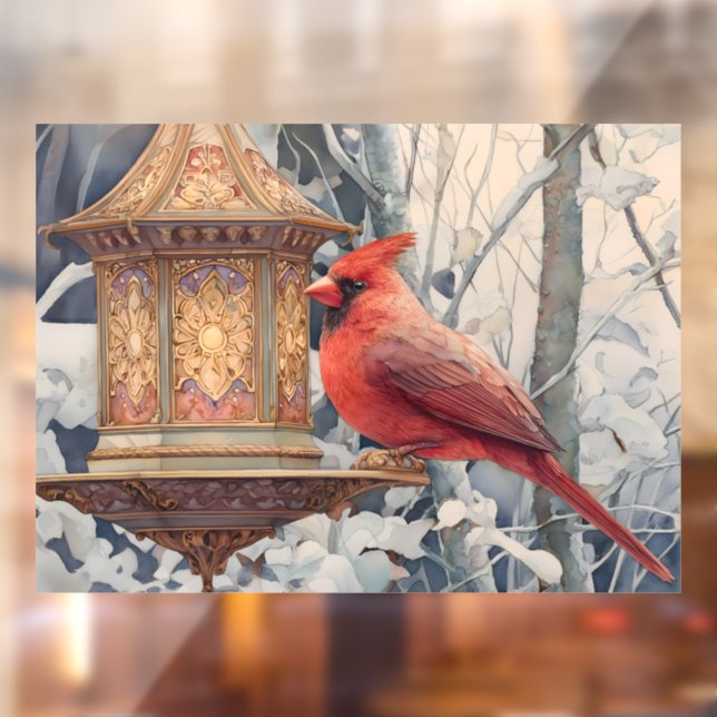Cardinal Window Cling (Sheet 2)
