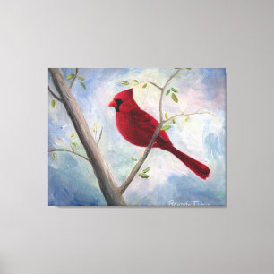 Cardinal Wrapped Canvas