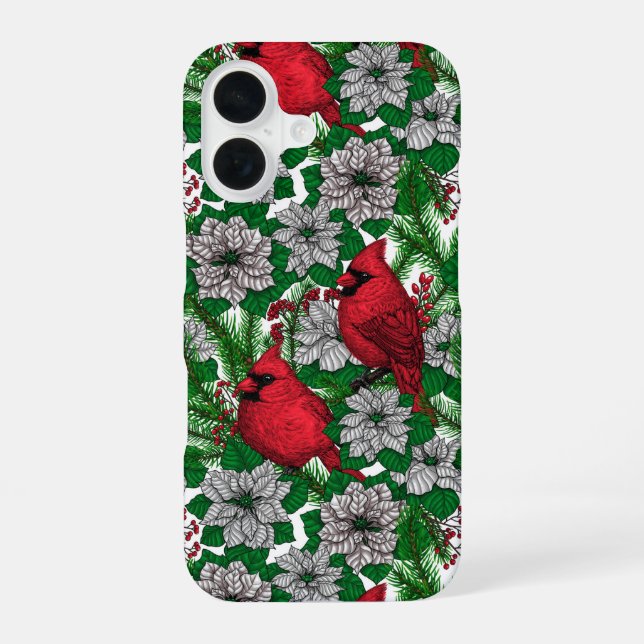 Cardinals 2 iPhone 16 case (Back)