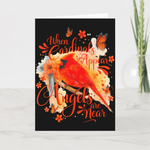 Cardinals Appear When Angels Are Near Memorial Quo Card