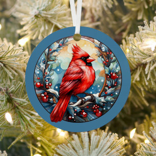 Cardinals Appear When Angels Are Near Metal Tree Decoration