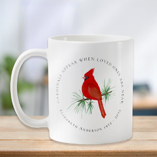 Cardinals Appear When Loved Ones Are Near  Coffee Mug