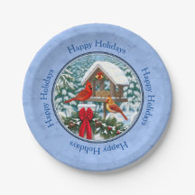 Cardinals Christmas Feast Blue