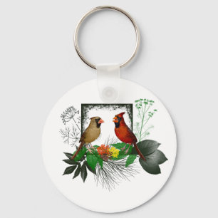 Cardinals Corner Keyring