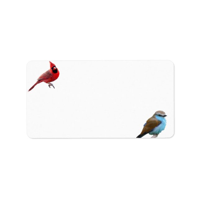 Cardinals Label (Front)
