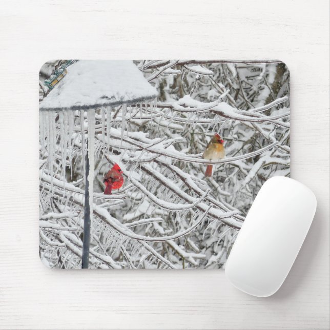 Cardinals Mouse Mat (With Mouse)