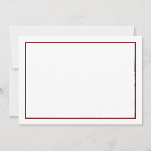 Cardinals on snowy branch budget Christmas Holiday Card (Front)