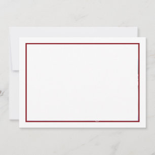 Cardinals on snowy branch budget Christmas Holiday Card