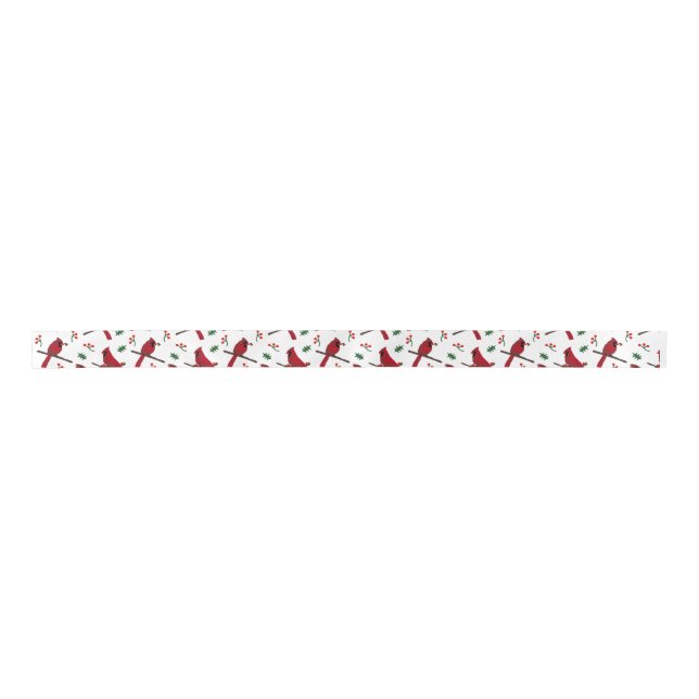 Cardinals Satin Ribbon (Front)