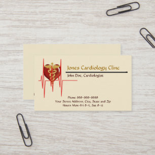 Cardiologist  Business Card