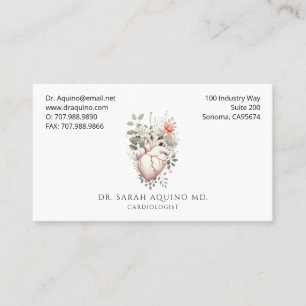Cardiologist Business Card