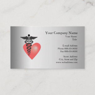 Cardiologist  Business Card