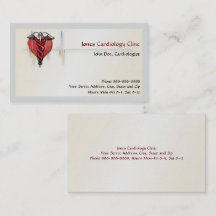 Cardiologist  Business Card