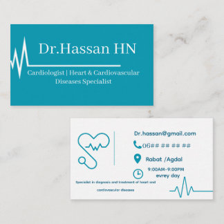 Cardiologist Business Card