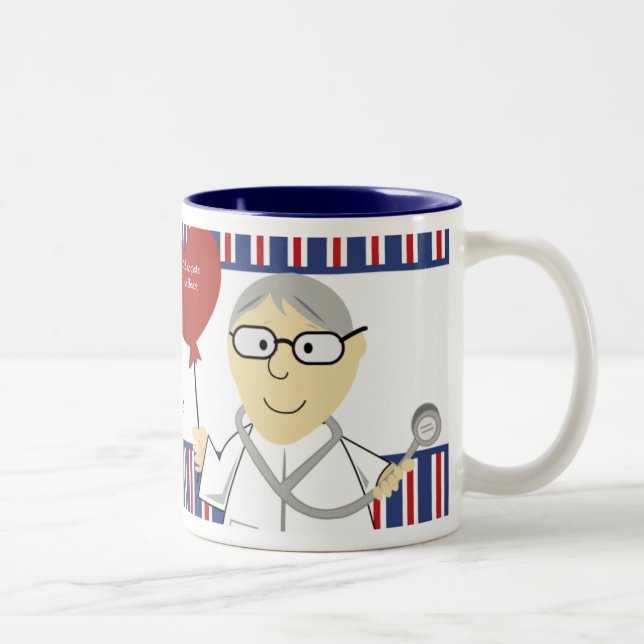 Cardiologist Doctor Gift Coffee Mug (Right)