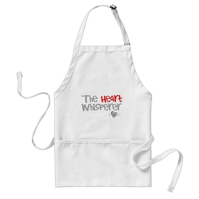 Cardiologist Gifts "The Heart Whisperer" Standard Apron (Front)