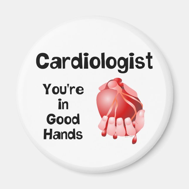 Cardiologist Good Hands  Magnet (Front)