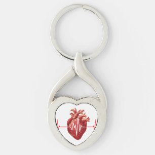 cardiologist heart doctor cardiology I Hear You Key Ring