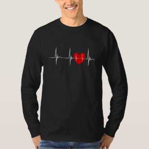 Cardiologist Heart Ekg Heartbeat Pulseline Cardiol T-Shirt