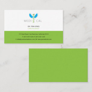 Cardiologist Heart Specialist Heart Doctor Business Card