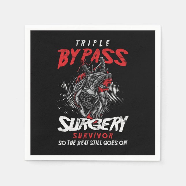 Cardiologist Heat Disease Doctors Medical Gift Tri Napkin (Front)