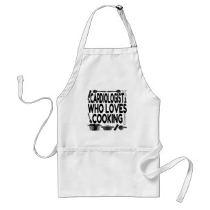 Cardiologist Loves Cooking Standard Apron
