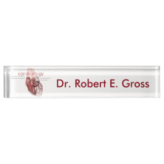 Cardiologist Name plate