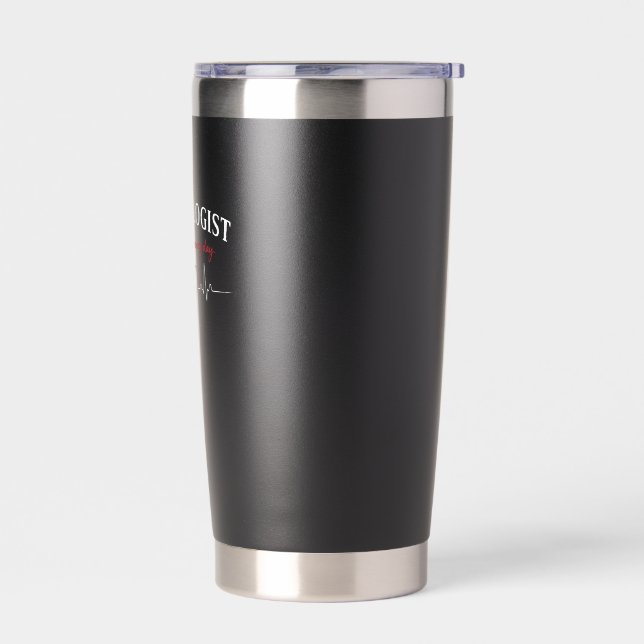Cardiologist Saving Hearts Every Day Insulated Tumbler (Left)