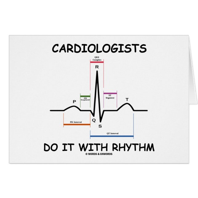 Cardiologists Do It With Rhythm (ECG/EKG) (Front Horizontal)