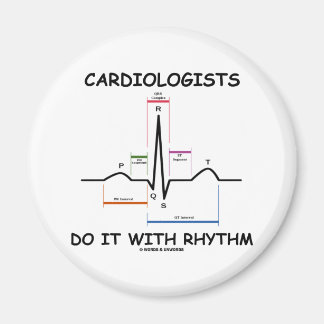 Cardiologists Do It With Rhythm (ECG/EKG) Magnet
