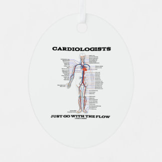 Cardiologists Just Go With The Flow Circulation Metal Tree Decoration