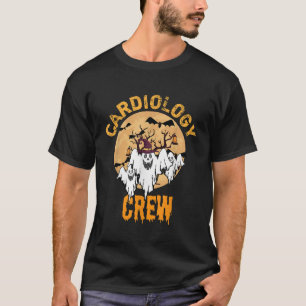 Cardiology Boo Crew Halloween Ghost T-Shirt