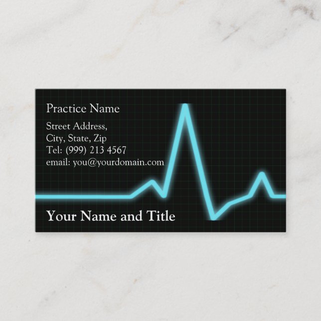 cardiology Business card (Front)