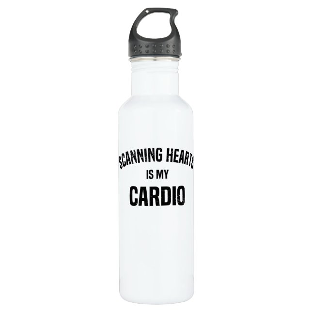 Cardiology Cardiac Surgeon Cardiologist Heart 710 Ml Water Bottle (Front)