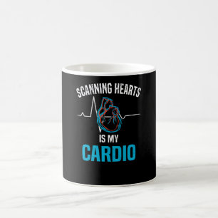 Cardiology Cardiologist Heart Heartchair Heartbeat Coffee Mug
