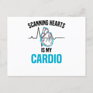 Cardiology Cardiologist Heart Heartchair Heartbeat Postcard