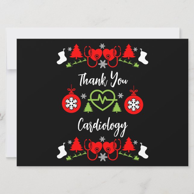 Cardiology Christmas Medical Staff Gifts (Front)