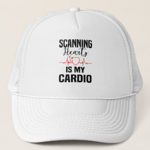 Cardiology Heart Surgery Heartbeat Cardiologist Trucker Hat