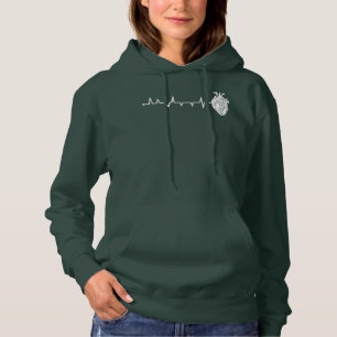 Cardiology Heartbeat for Cardiac Nurse Hoodie