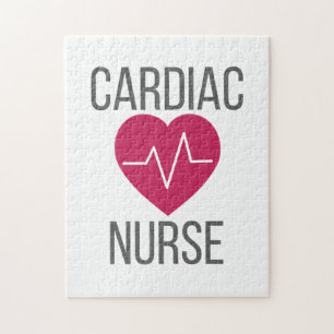 Cardiology Nurse Gift Cardiac Nurse Gift Jigsaw Puzzle