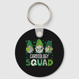 Cardiology Nurse Squad St Patricks Day Gnome Nurse Key Ring